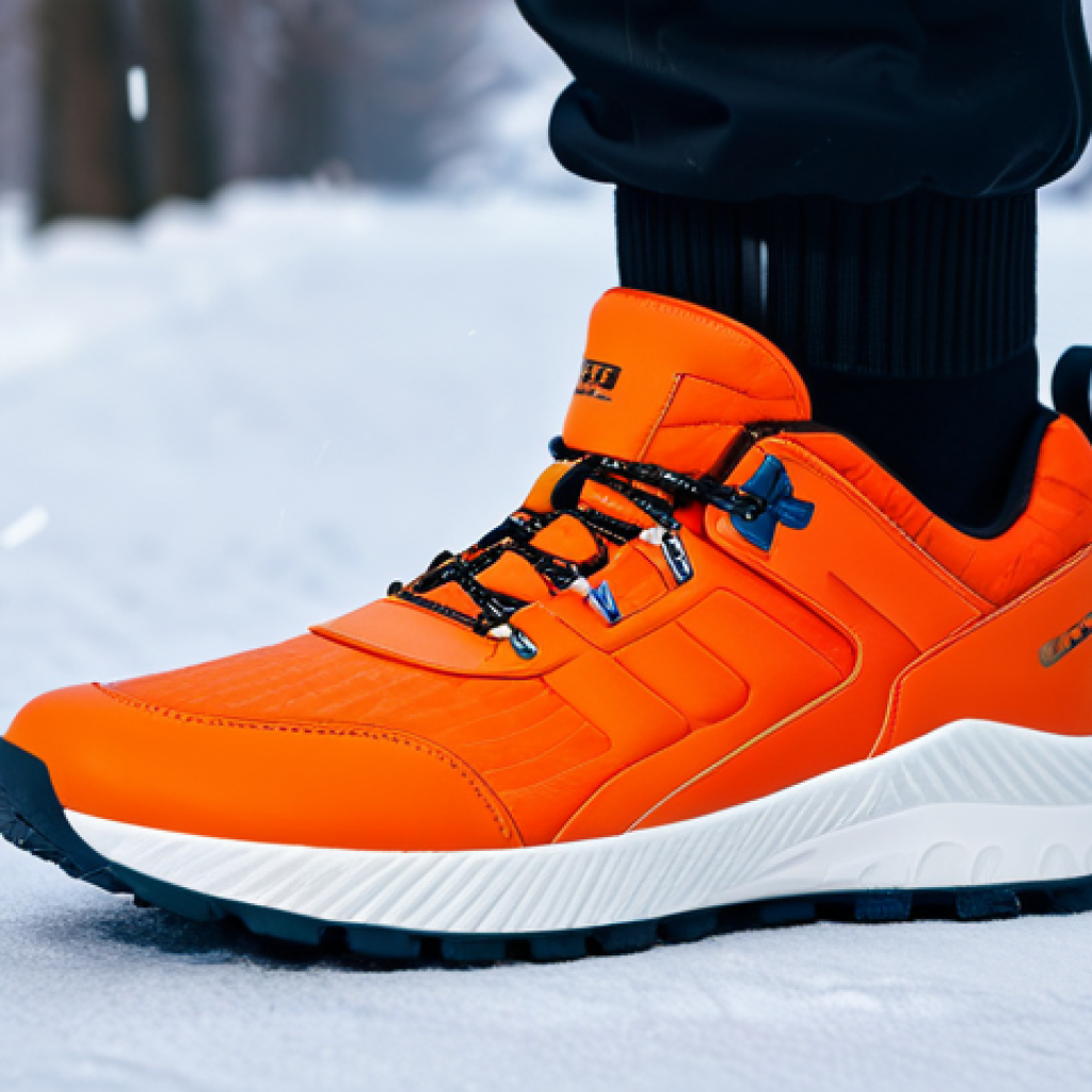 Prompt 1: Advanced Weather-Resistant Winter Sneakers**
